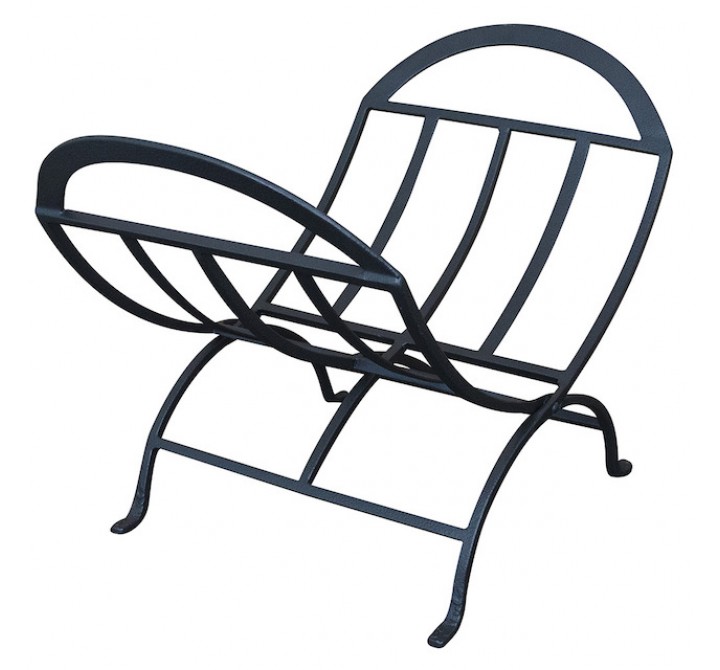 Mr. Bar-B-Q UniFlame® Olde World Iron Log Holder