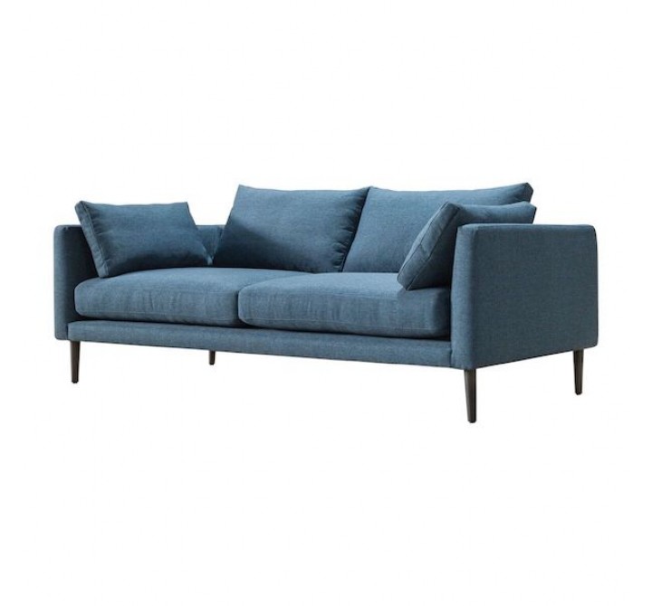 Moe's Home Collection Raval Sofa - Perspective - Dark Blue