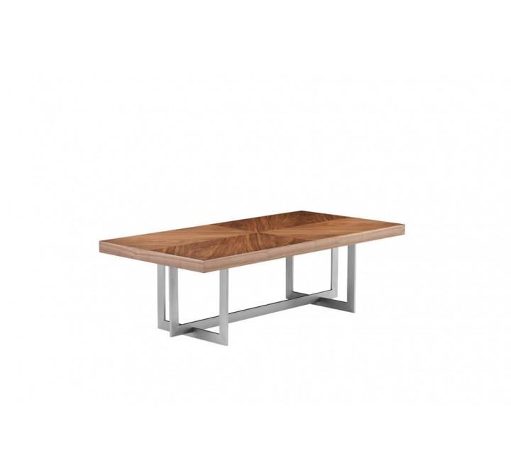 Remi Rectangular Coffee Table Natural Walnut