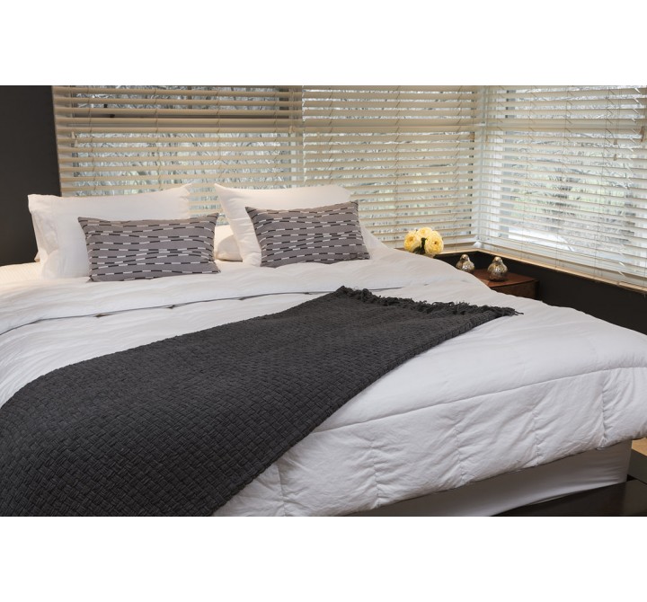 Premium aloe Vera White Down Comforter 1000 Thread Count Egyptian Cotton - Extra Warm - Queen/King