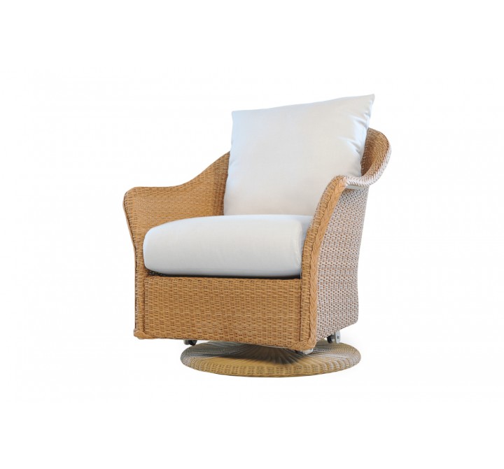Weekend Retreat Swivel Glider Lounge Chair  - Angled