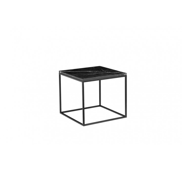 Onix 19" Square End Table Black