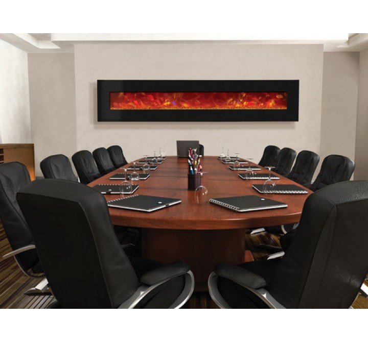 Amantii Electric Fireplace Top Heat 106"