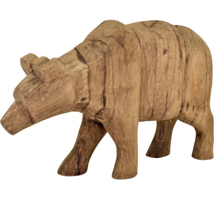 Wooden Grizzly Bear