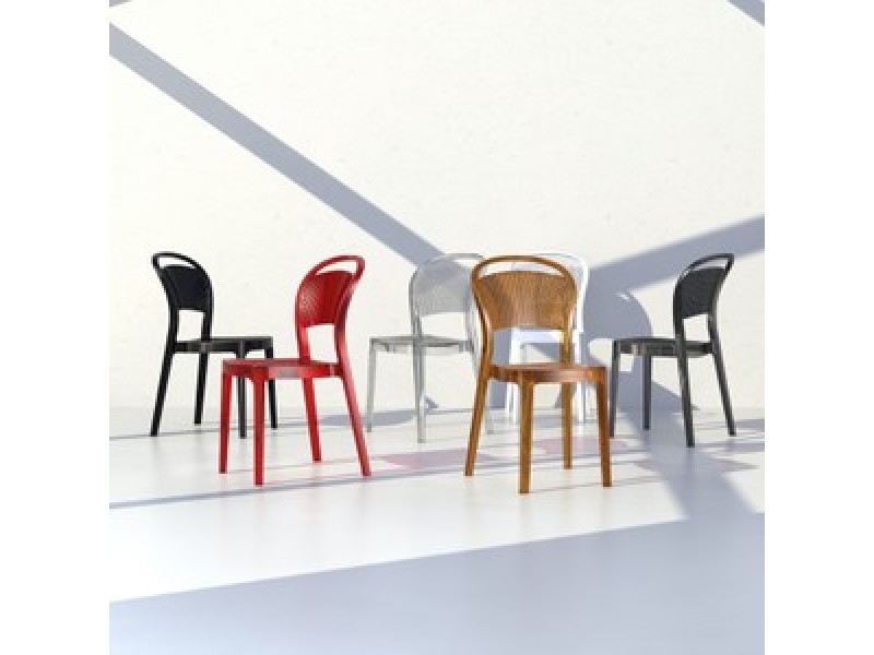 Compamia Bee Polycarbonate Dining Chair - Set of 4