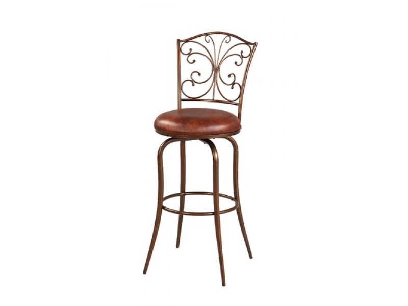 Linon Butterfly Back Bar Stool