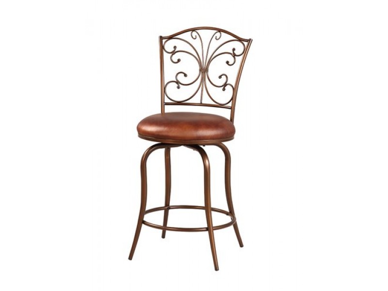Linon Butterfly Back Counter Stool