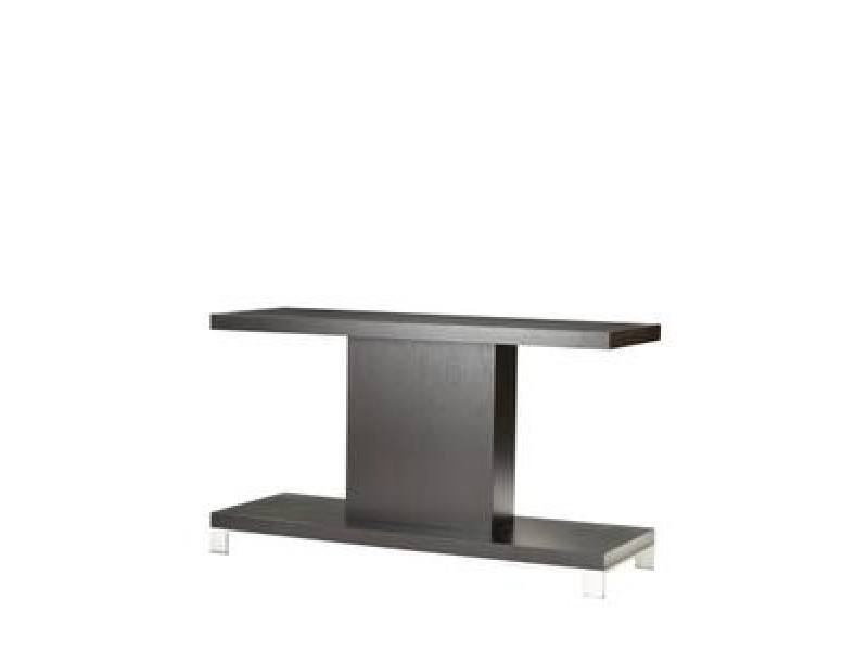 Allan Copley Designs Force Rectangle Console Table in Mocha on Oak Finish