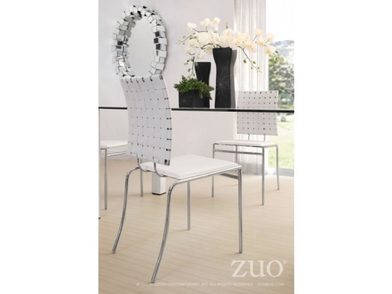 Zuo Modern Criss Cross Dining Chair - Set of 4