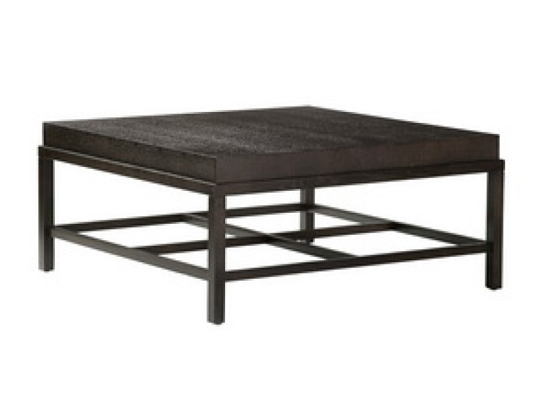 Allan Copley Designs Spats Square Cocktail Table in Espresso Finish