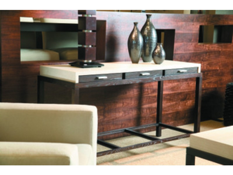 Allan Copley Designs Spats 3-Drawer Rectangular Console Table