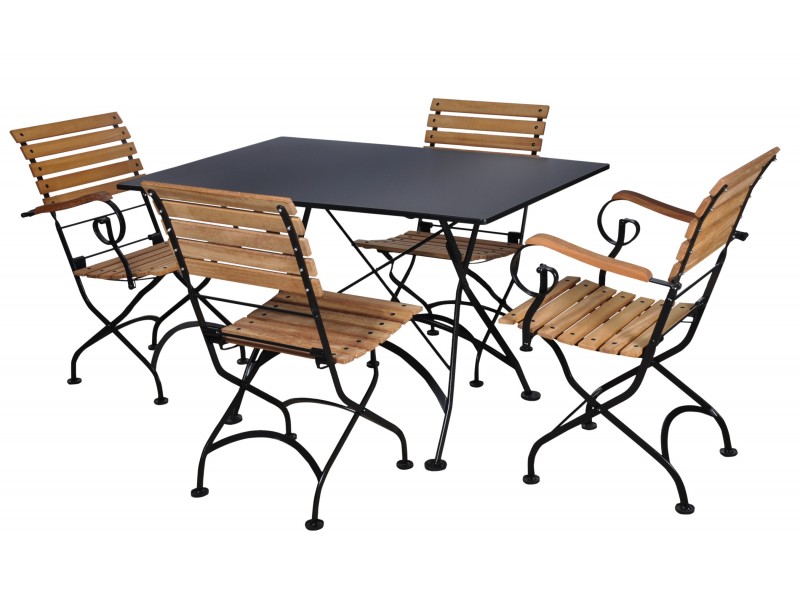 French Café Bistro Dining Set - 5 Pieces