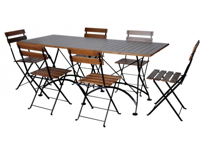 French Café Bistro Dining Set - 5 Pieces