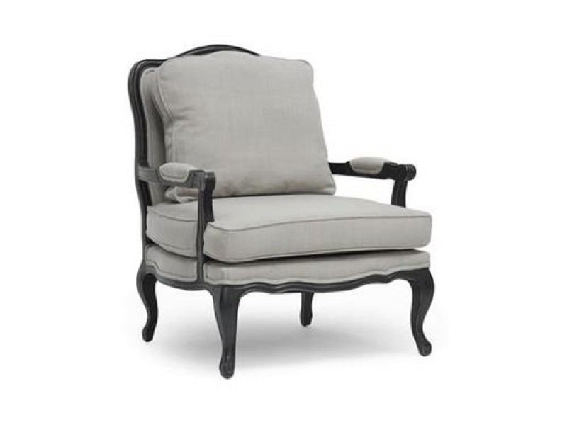 Baxton Studio Antoinette Classic Antiqued French Accent Chair