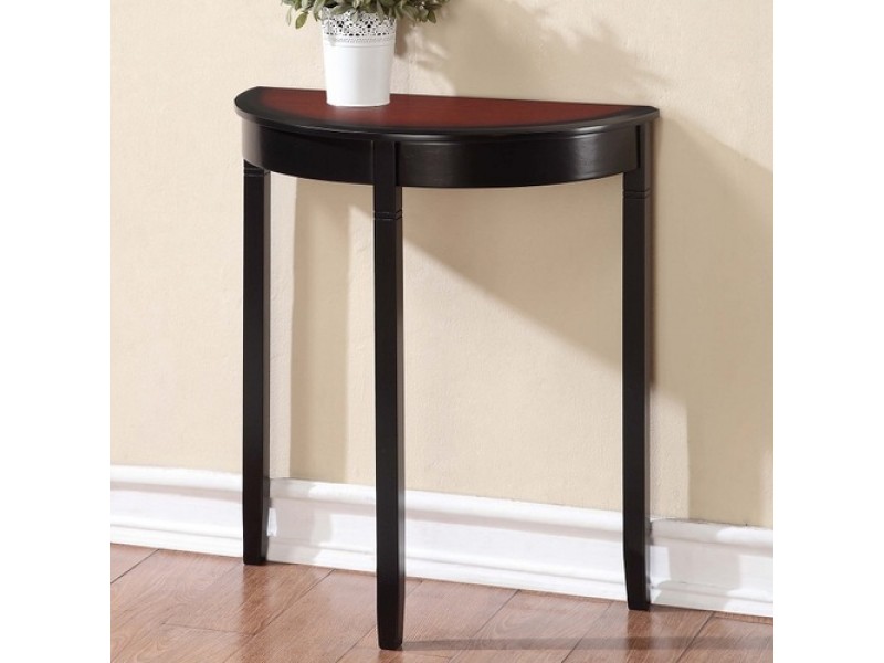 Linon Camden Demi Lune Console Table