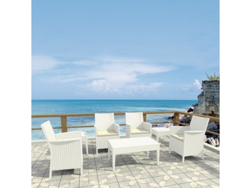 California Wickerlook Casual Seating Set 7 Piece