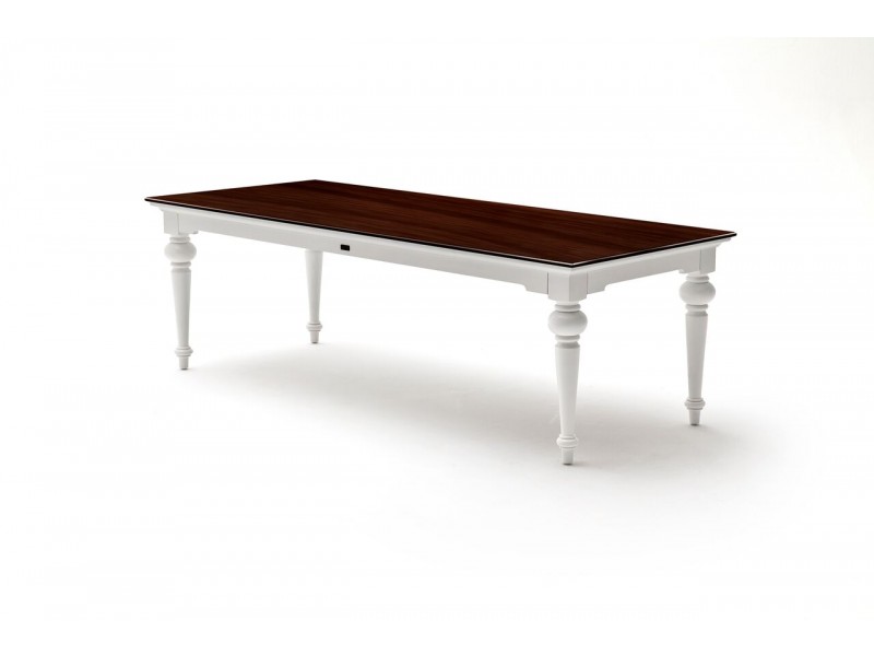 Provence Accent Dining Table 94 inches - Angled View