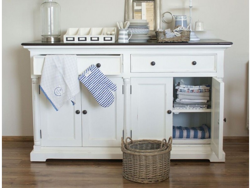 Provence Accent Buffet With 2 Drawers And 2 Double Doors