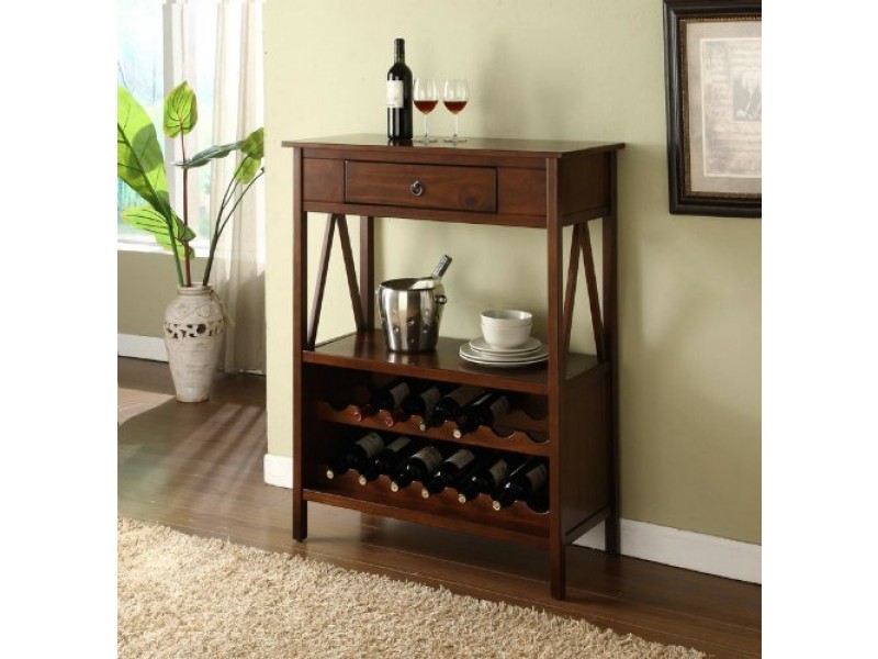 Linon Titan Wine Cabinet
