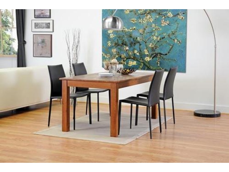 Baxton Studio Rockford Leather Dining Chair - Set of 2