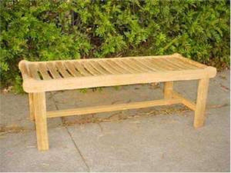 Anderson Teak Cambridge 2-Seater Backless Bench