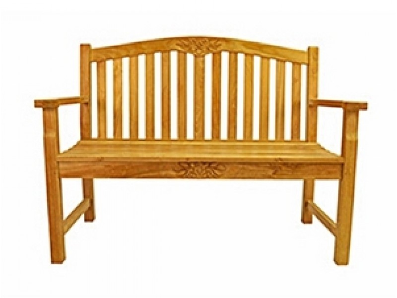 Anderson Teak 50-inch Round Rose Bench