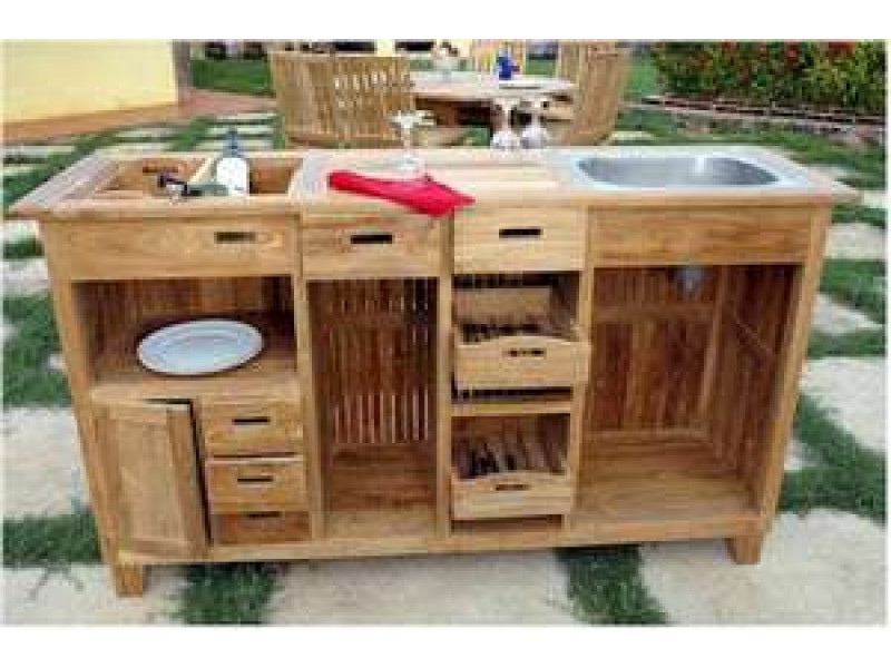 Anderson Teak Safari Bar Table