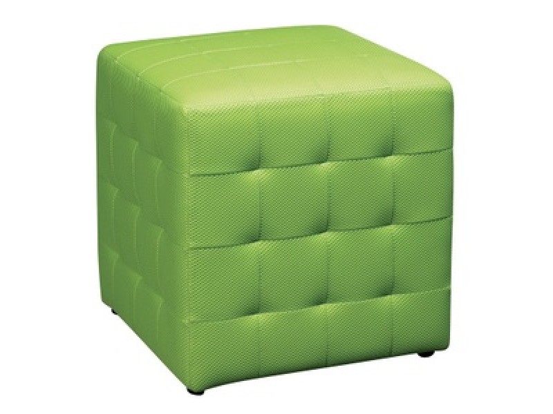 Avenue Six Detour 15" Fabric Cube Green Mesh