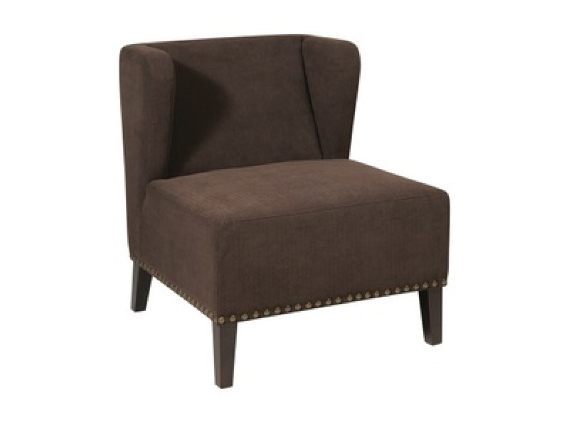 Avenue Six Vienna Wing Chair	Finesse Walnut