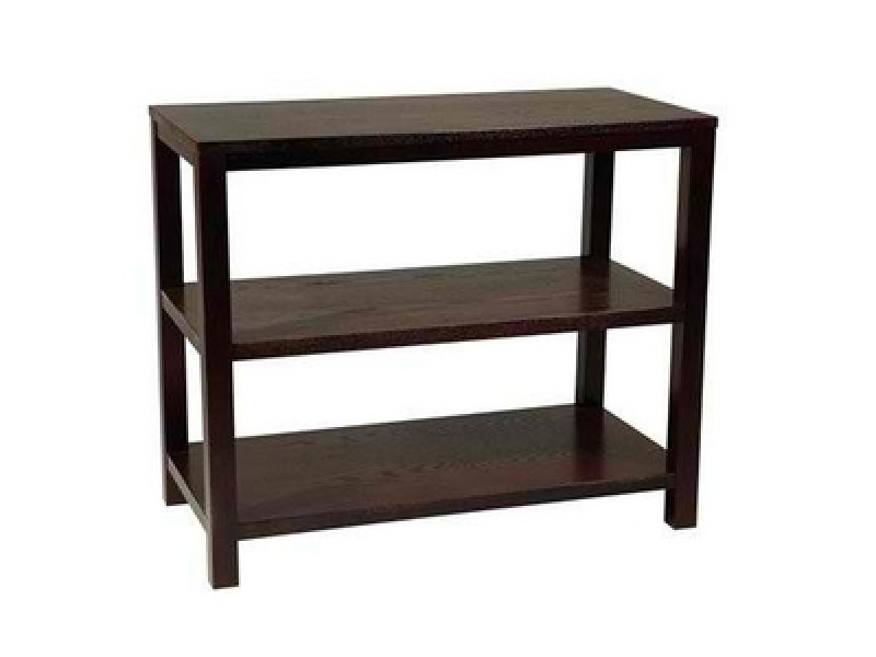 Ave-Six Merge Foyer Table in Espresso Finish