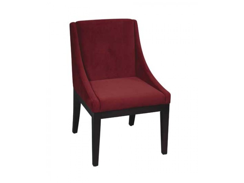 Avenue Six Curves Willow Accent Armless Chair