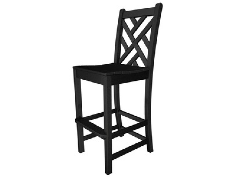 Poly-Wood Chippendale Bar Chair