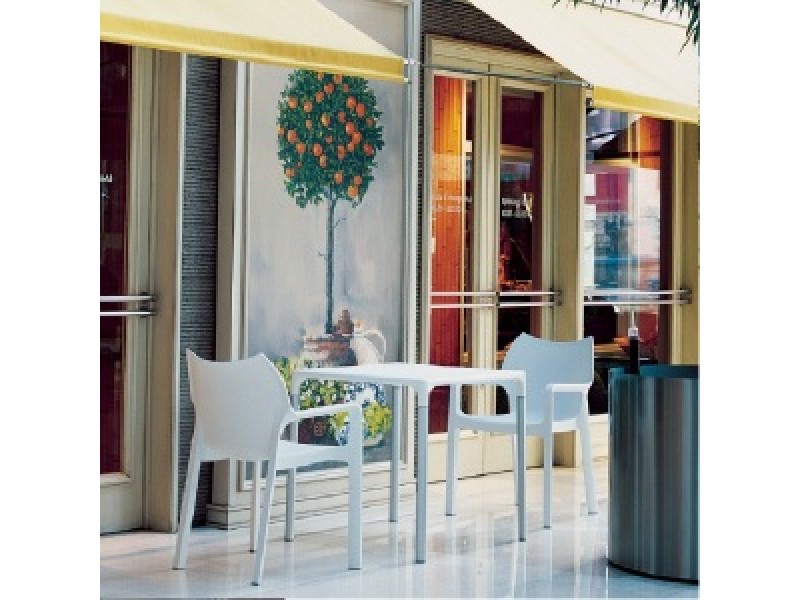 Compamia Diva Resin Outdoor Dining Arm Chair - Set of 4
