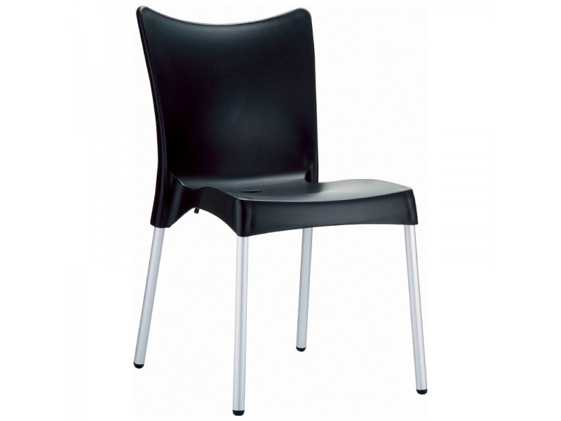 Compamia Juliette Resin Dining Chair Black - Set of 2