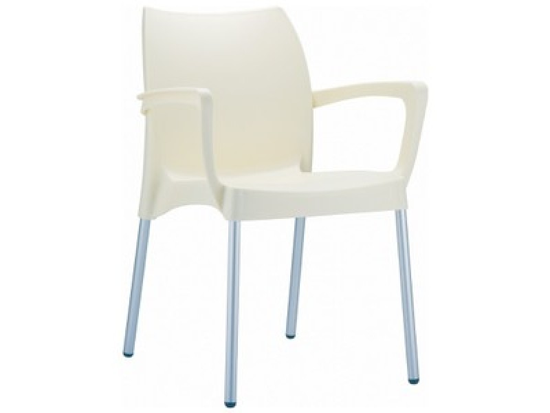 Compamia Dolce Resin Outdoor Armchair Beige - Set of 4