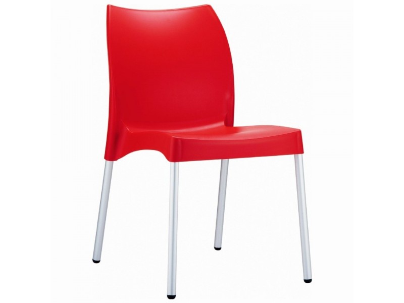 Compamia Dolce Resin Outdoor Armchair Red - Set of 4