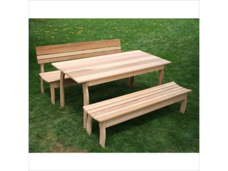 Creekvine Designs Cedar Odd Couple Dining Set