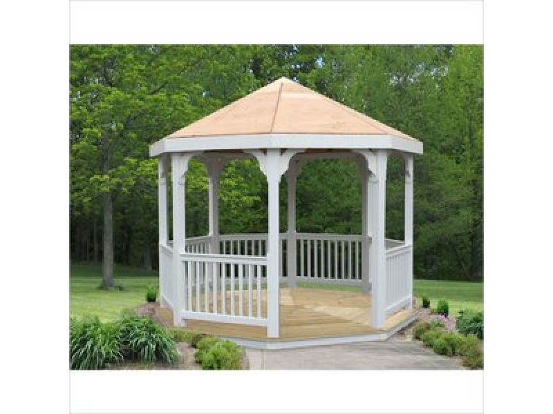 Creekvine Designs 10-Ft Vinyl Gazebo