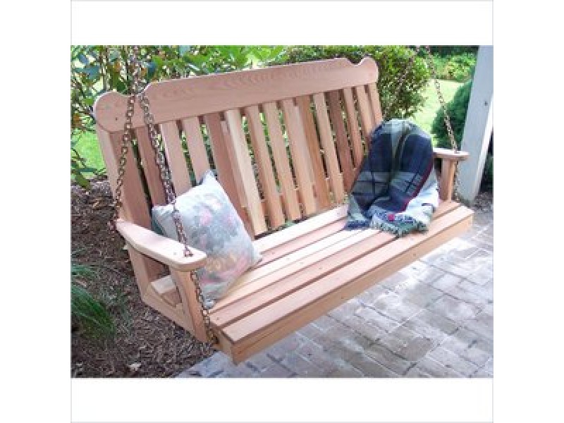 Creekvine Designs 6-Inch Cedar Classic Porch Swing