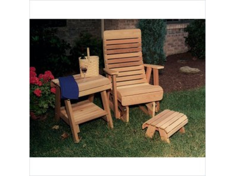 Creekvine Designs Cedar Twin Ponds Rocking Glider Chair Set