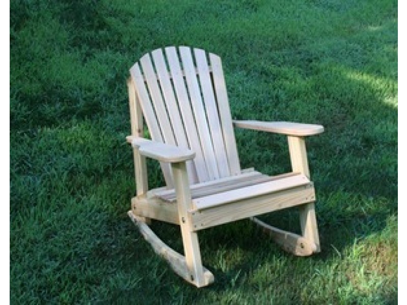 Creekvine Designs Cedar American Forest Adirondack Rocker