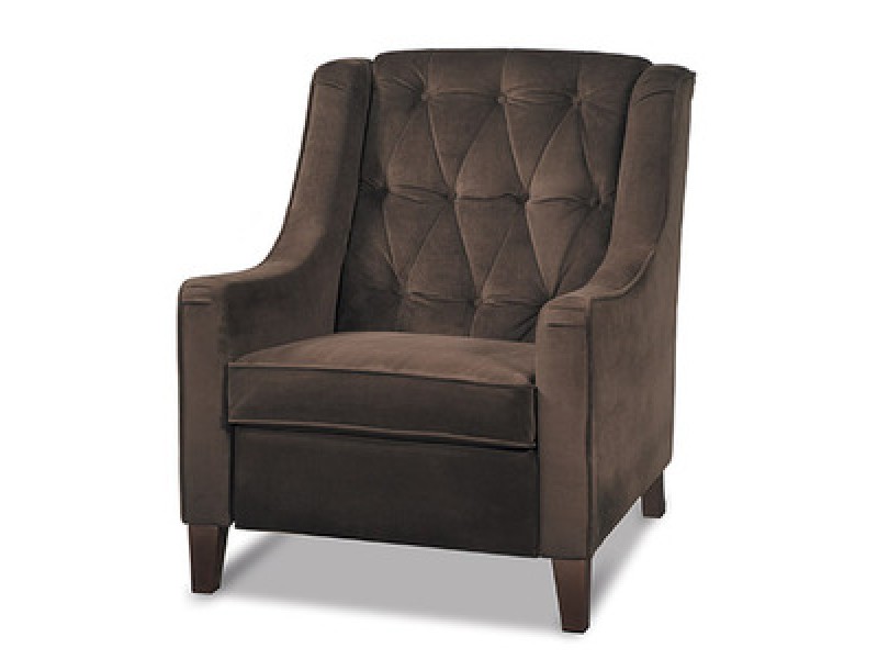 Ave-Six Curves Tufted Accent Chair