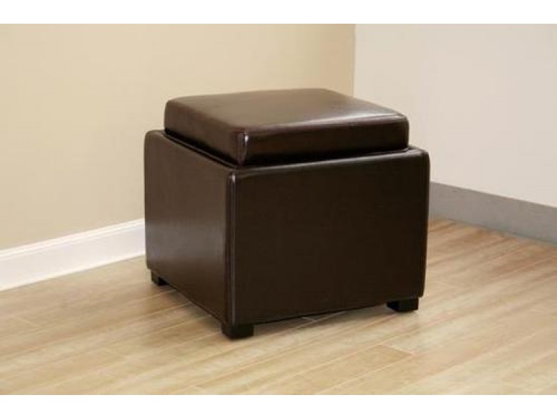 Baxton Studio Tate Storage Ottoman