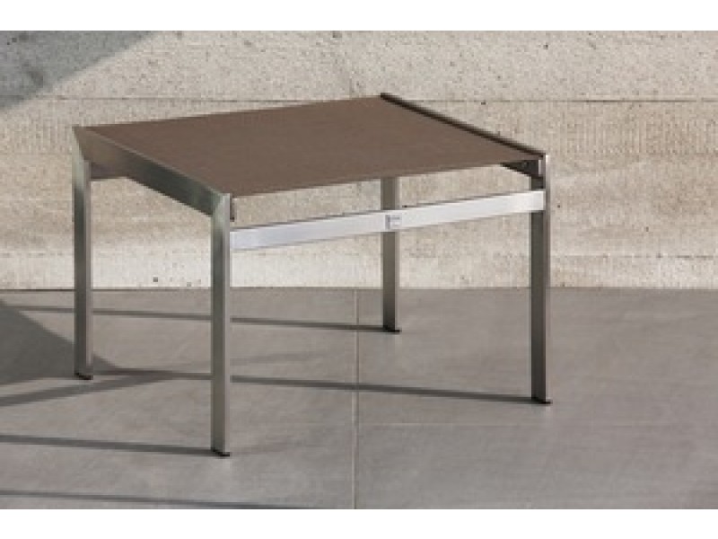 Sifas In-Outdoor Ec-Inoks Coffee Table Ottoman