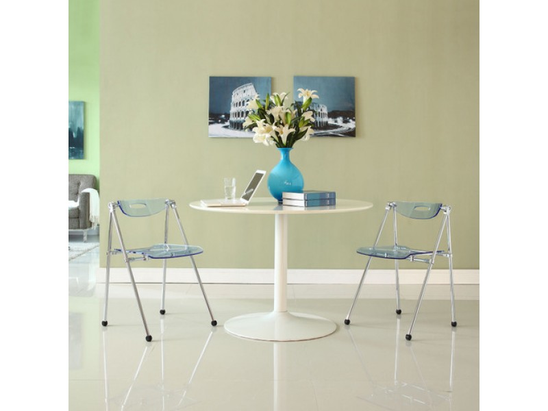 Modway Telescope Folding Chair Set of 2