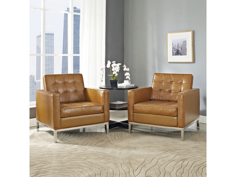 Modway Loft Armchair Set of 2