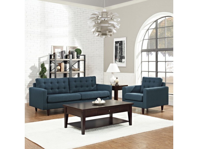 Modway Empress Armchair and Sofa Set of 2