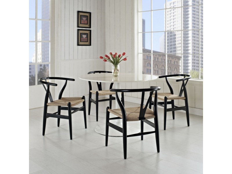 Modway Amish Dining Armchair Set of 4