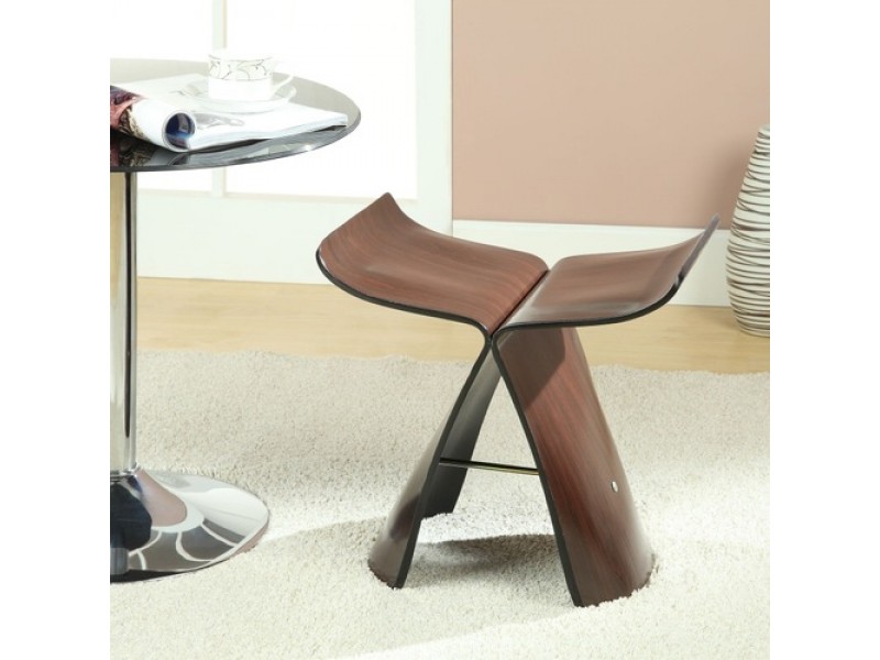 Modway Y Stool in Wenge