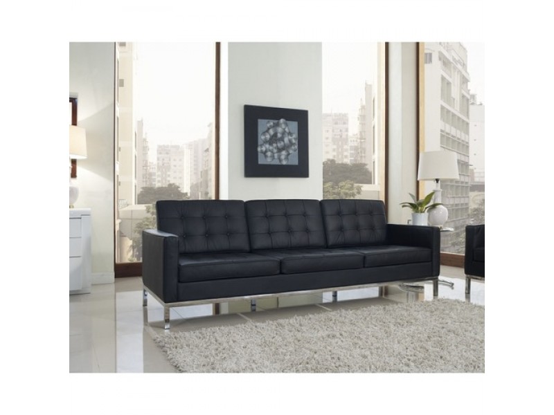 Modway Loft Leather Sofa